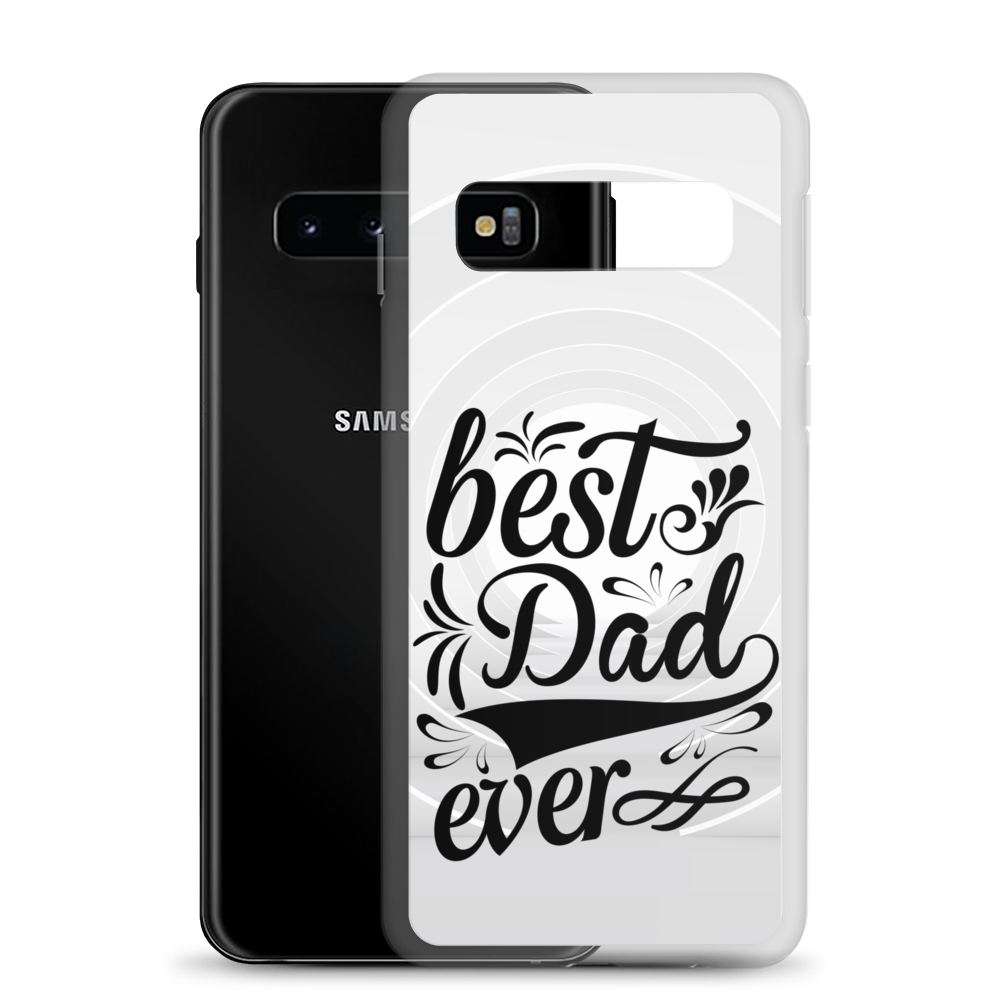 Best Dad Ever Clear Case for Samsung®