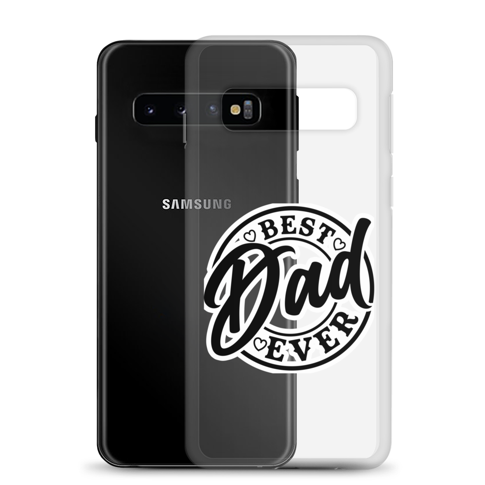 Best Dad Ever Clear Case for Samsung®