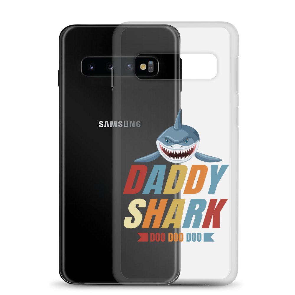 Daddy Shark Doo Doo Doo Clear Case for Samsung®