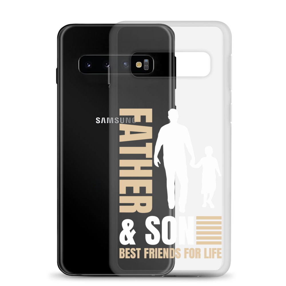 Father & Son Best Friends For Life Clear Case for Samsung®