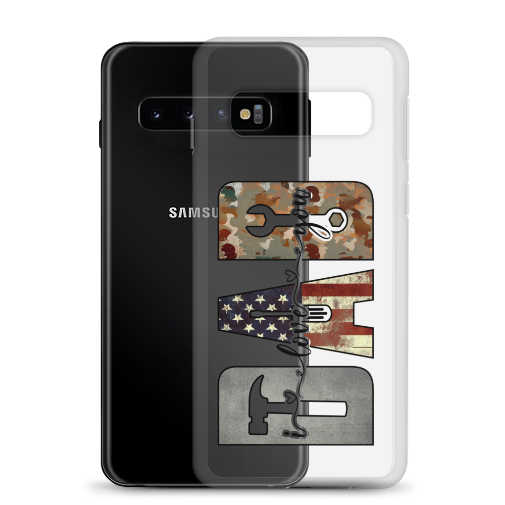 I Love You Dad Clear Case for Samsung®