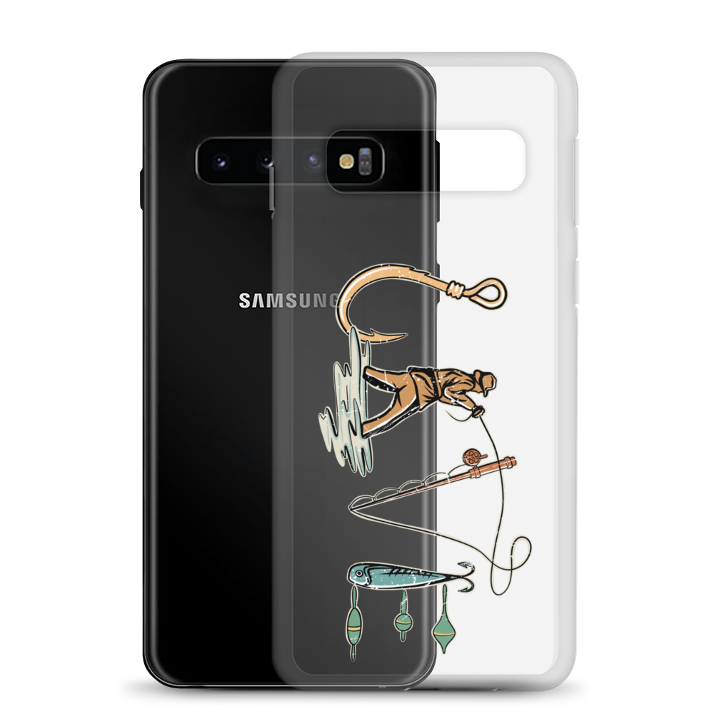 I Love Fishing Clear Case for Samsung®