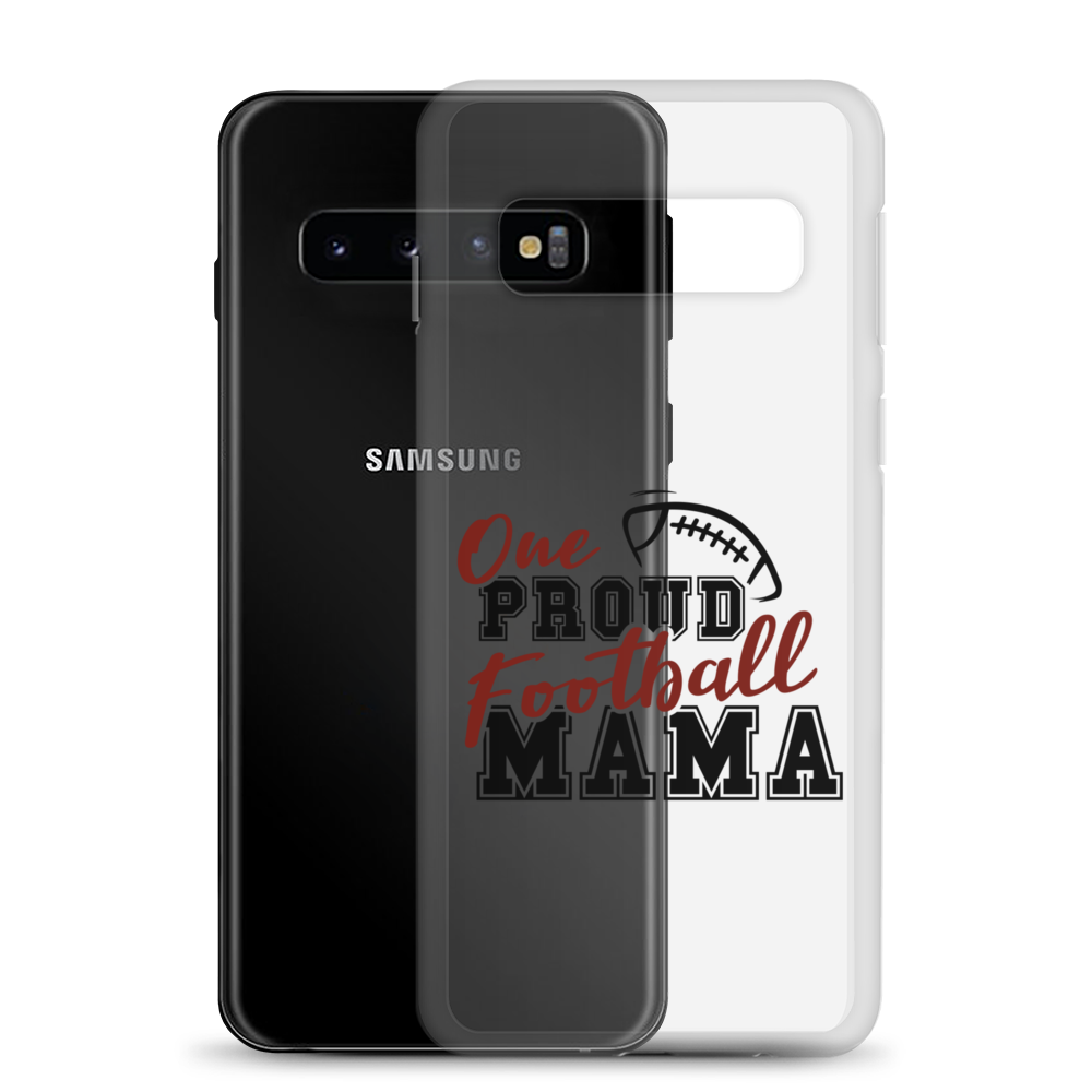 One Proud Football Mom Clear Case for Samsung®