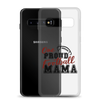 One Proud Football Mom Clear Case for Samsung®