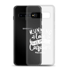 Running Late Is My Cardio #Momlife Clear Case for Samsung®