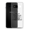 Come On Christmas Daddy Needs New Socks Clear Case for Samsung®