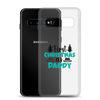 First Christmas As Daddy Clear Case for Samsung®