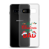 First Christmas As A Dad Clear Case for Samsung®