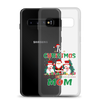 1st Christmas As A Mom Clear Case for Samsung®