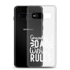 Grandpa A Dad Without Rules Clear Clear Case for Samsung®