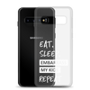 Eat, Sleep, Embarrass My Kids, Repeat Clear Case for Samsung®