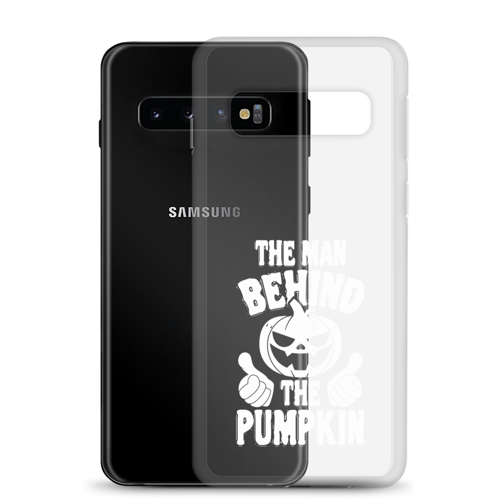 The Man Behind The Pumpkin Clear Case for Samsung®