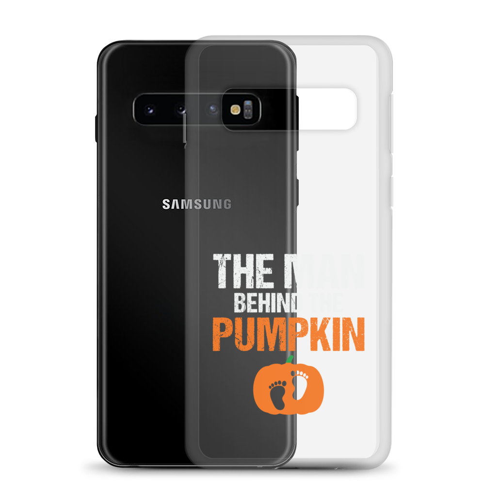 The Man Behind The Pumpkin Clear Case for Samsung®