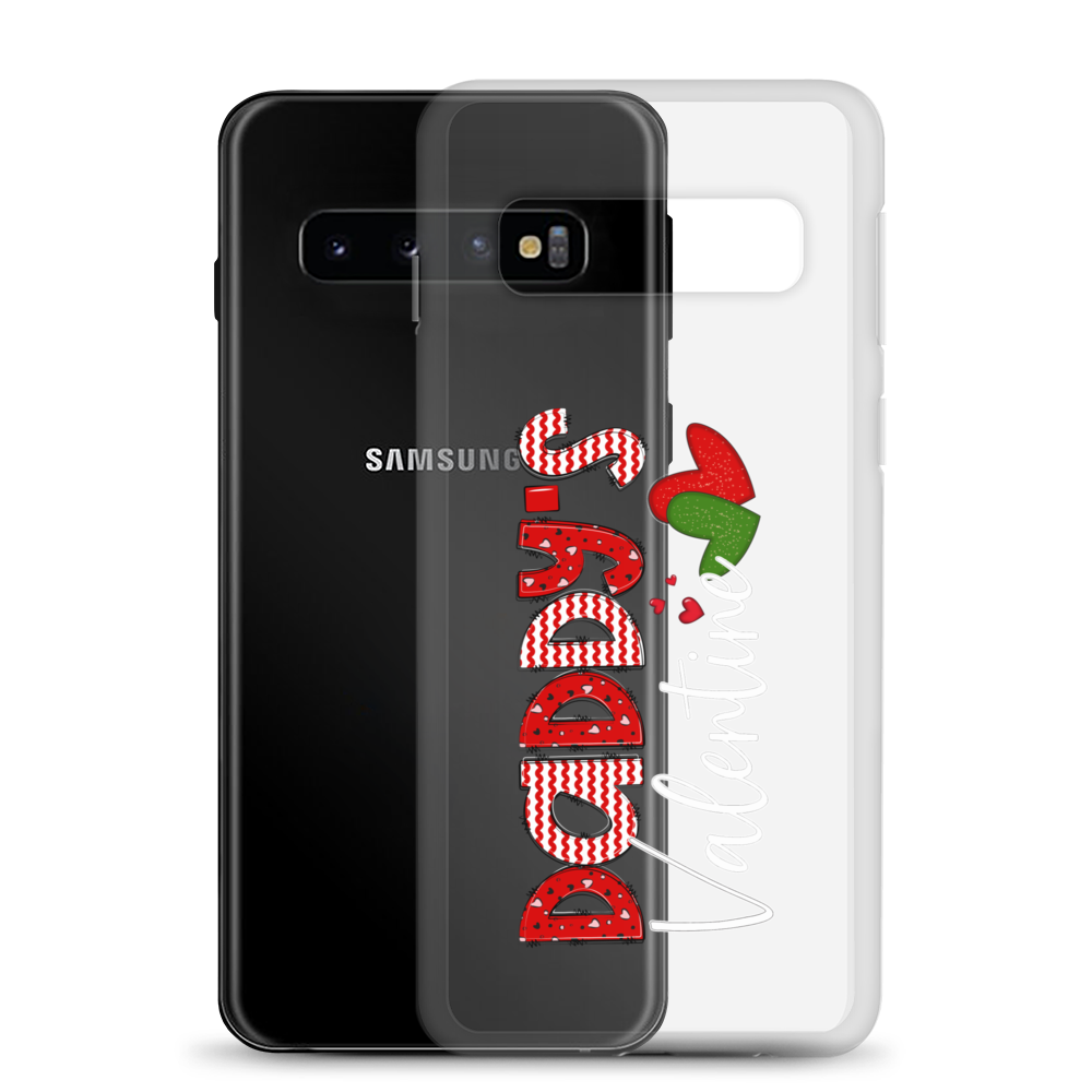 Daddy's Valentine Clear Case for Samsung®