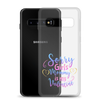 Sorry Girls Mommy Is My Valentine Clear Case for Samsung®