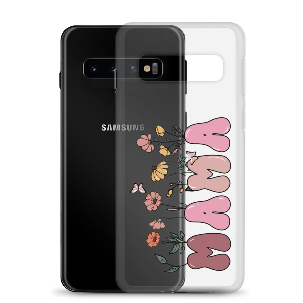 Floral Mama Clear Case for Samsung®