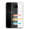 Oops! I Did It Again Clear Case for Samsung®