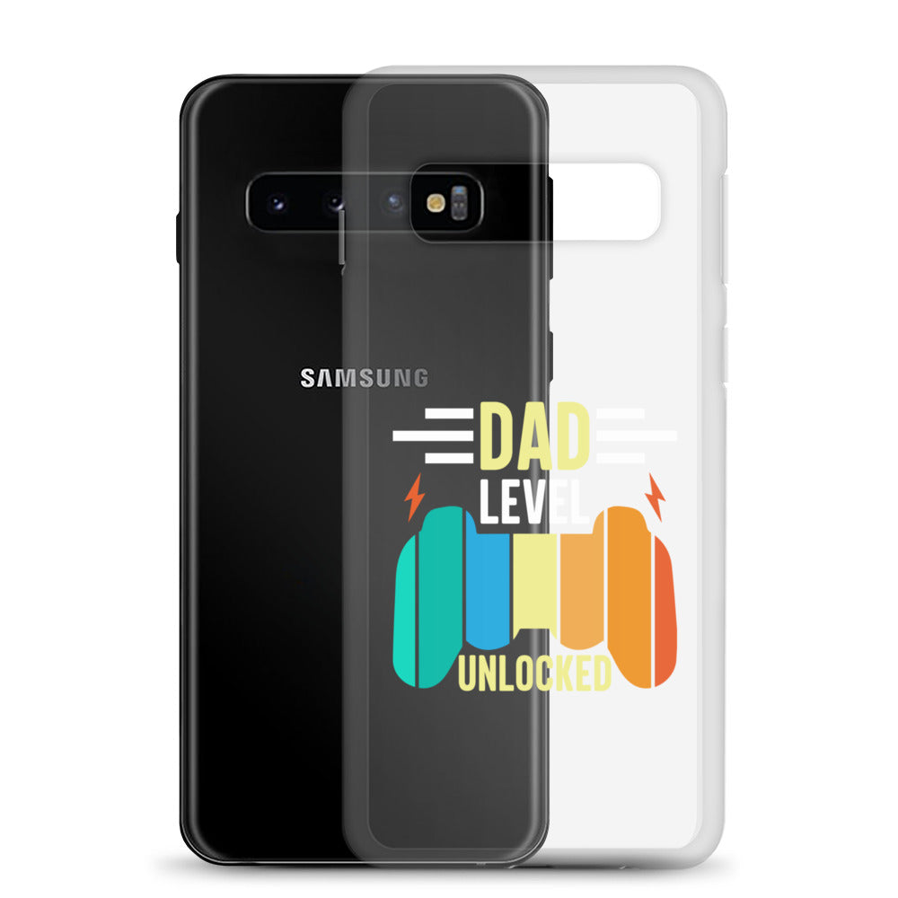 Dad Level Unlocked Clear Case for Samsung®