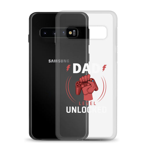 Dad Level Unlocked Clear Case for Samsung®