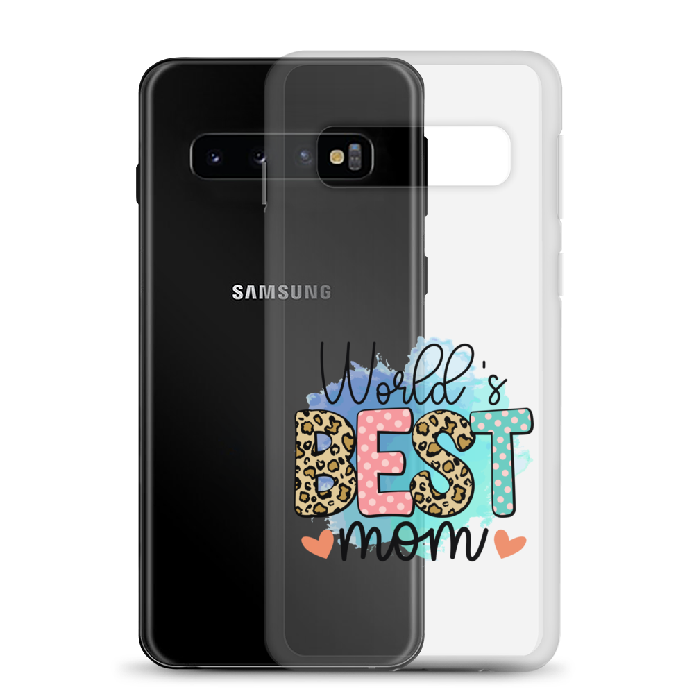 World's Best Mom Clear Case for Samsung®