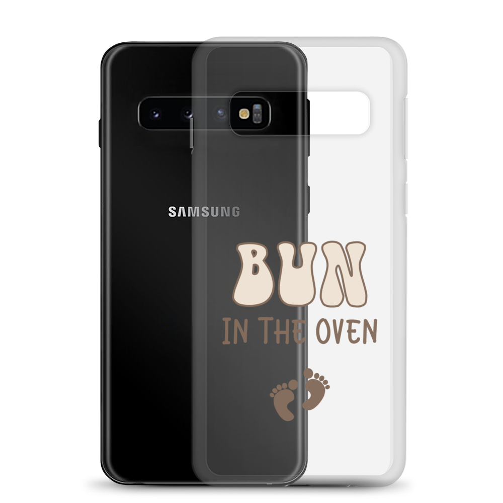 Bun In The Oven Clear Case for Samsung®