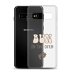 Bun In The Oven Clear Case for Samsung®