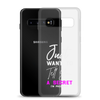 Just Want to Tell You A Secret I'm Pregnant Clear Case for Samsung®