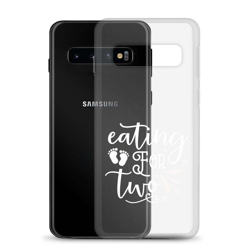 I'm Eating for Two Clear Case for Samsung®