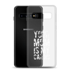 Your Mom Is My Cardio Clear Case for Samsung®