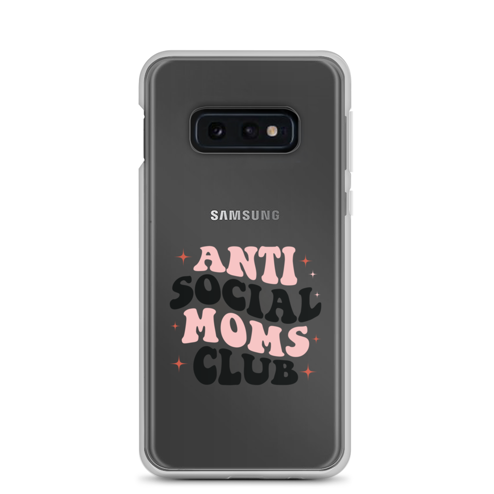 Anti Social Moms Club Clear Case for Samsung®