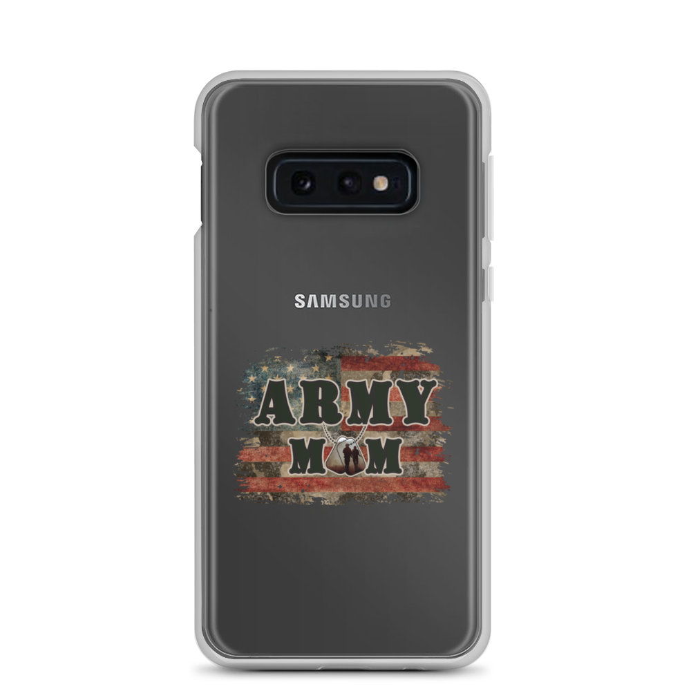 Army Mom Clear Case for Samsung®