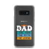 Dad The Man The Myth The Legend Clear Case for Samsung®