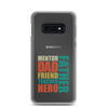 Mentor Dad Fiend Teacher Hero Father Clear Case for Samsung®