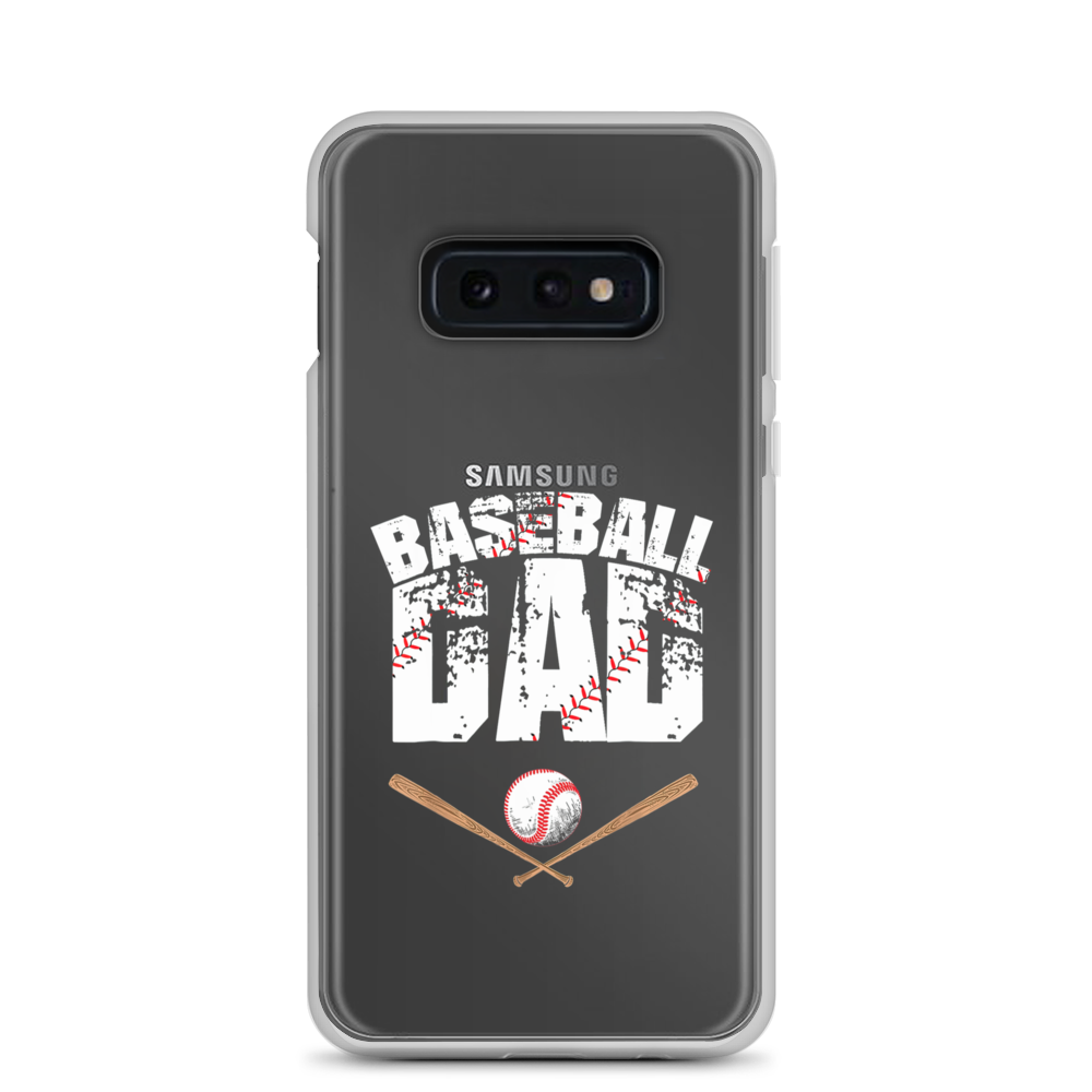 Baseball Dad Clear Case for Samsung®