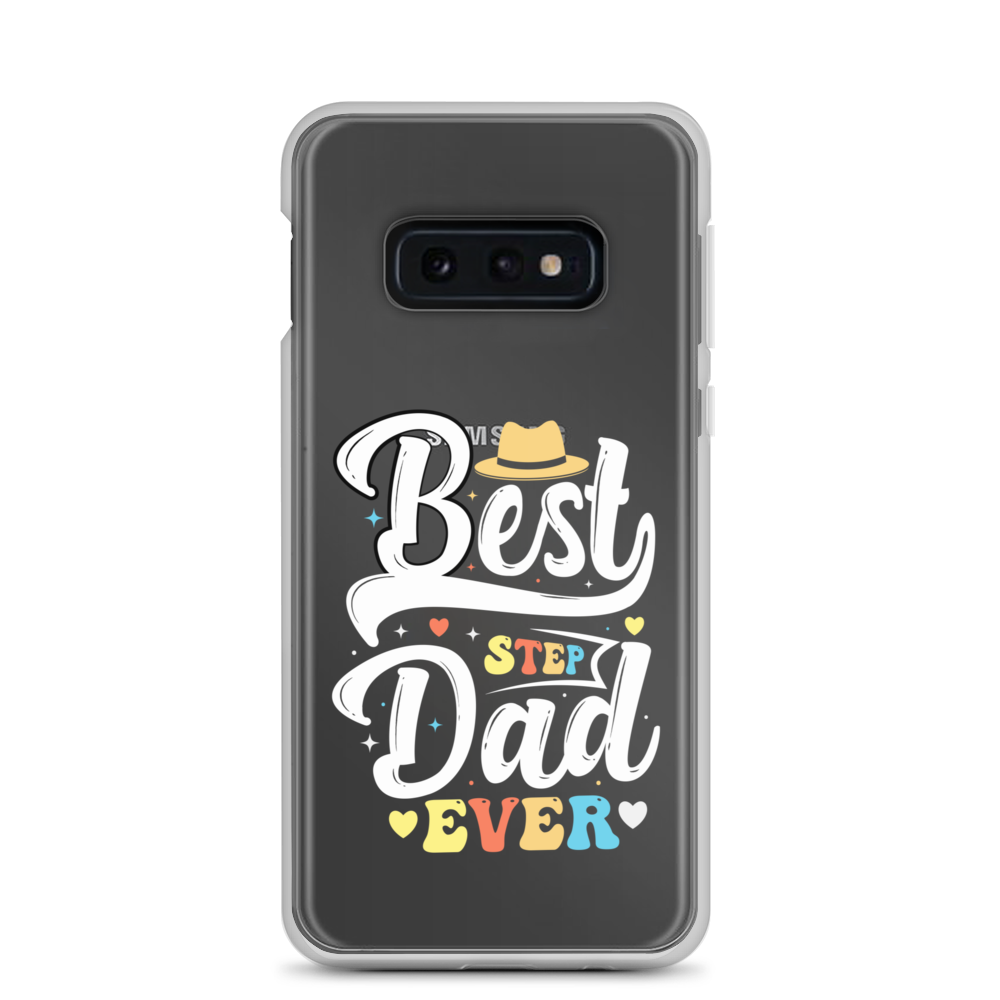 Best Step Dad Ever Clear Case for Samsung®