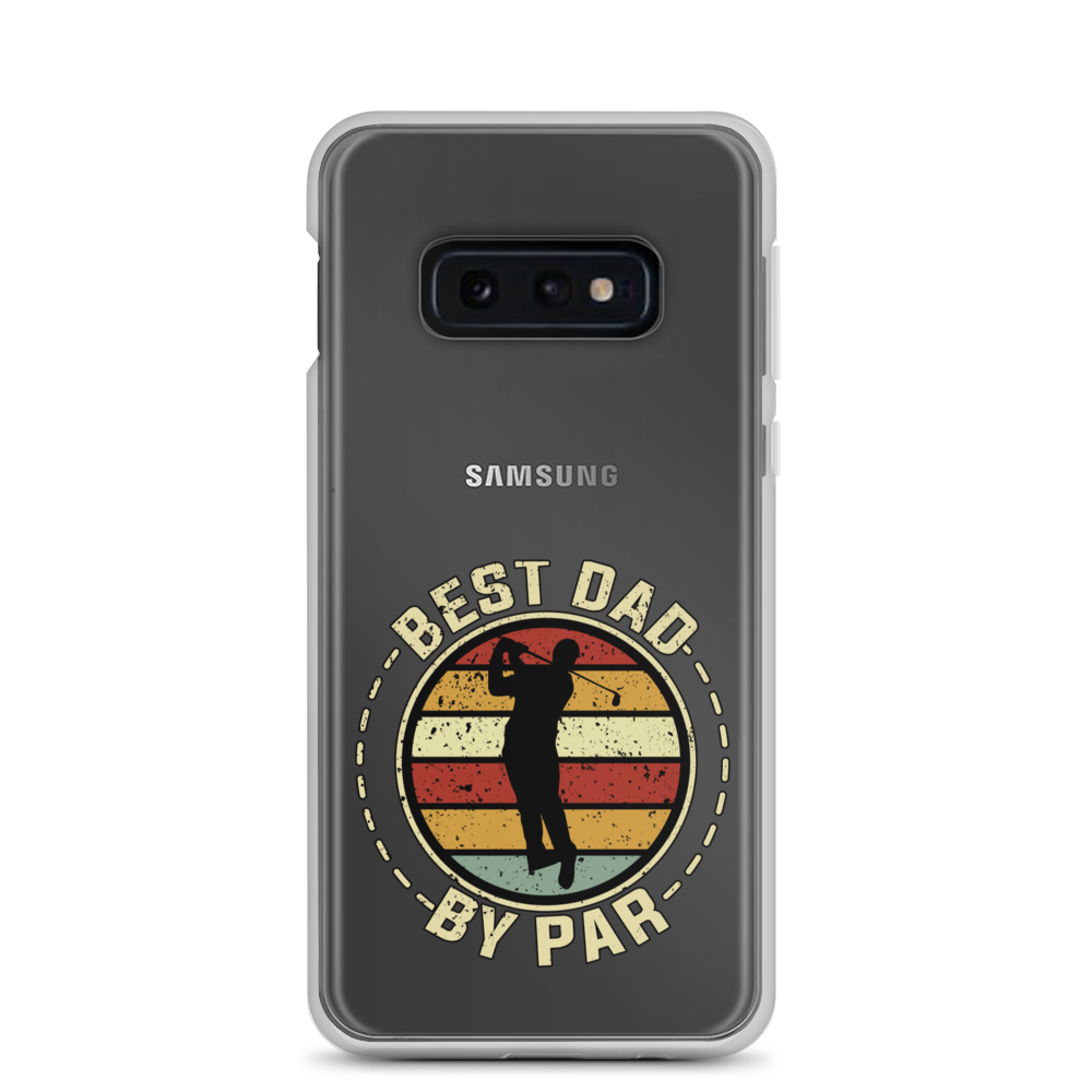 Best Dad By Par Clear Case for Samsung®