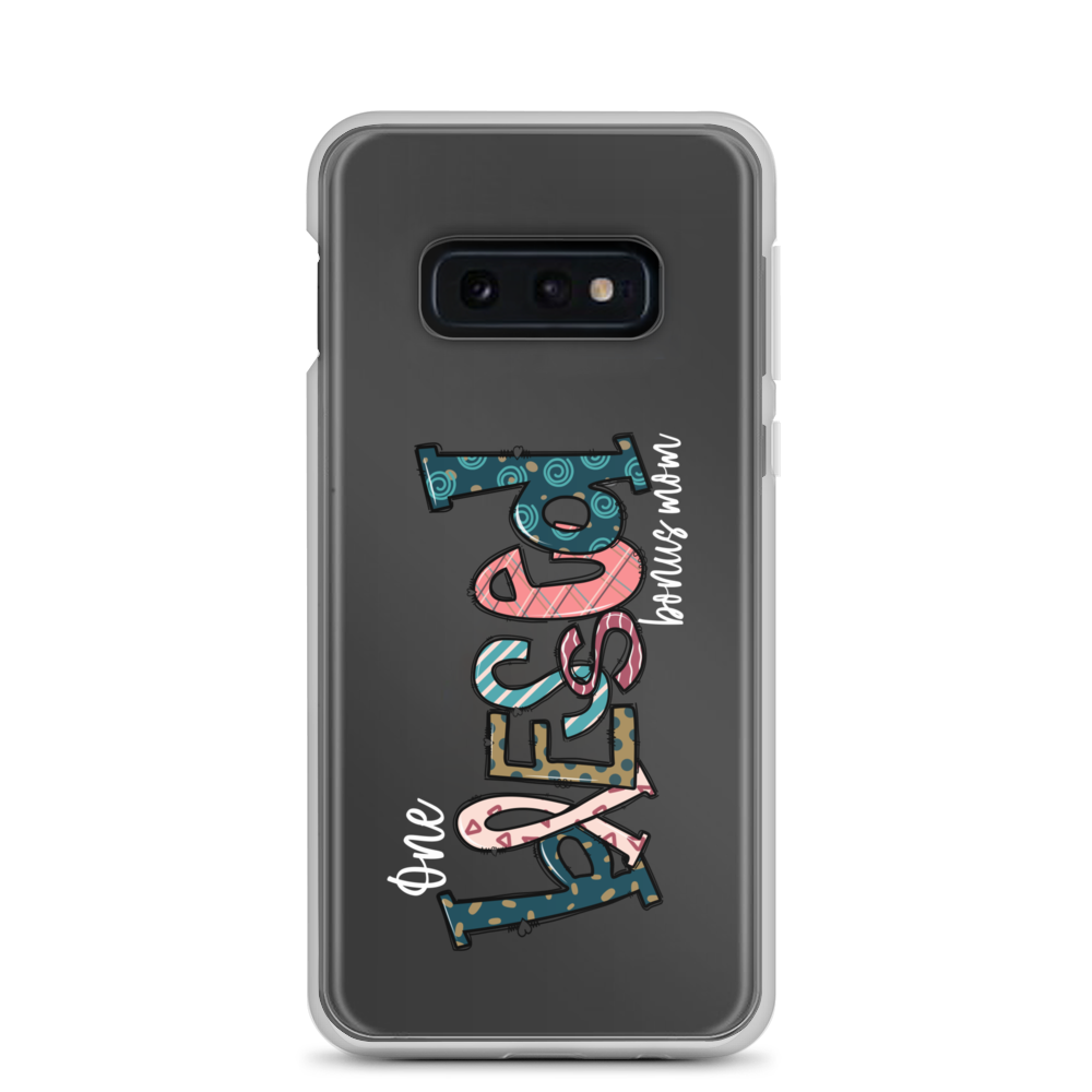 One Blessed Bonus Mom Clear Case for Samsung®