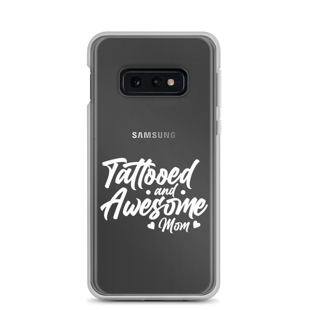 Tattooed And Awesome Mom Clear Case for Samsung®