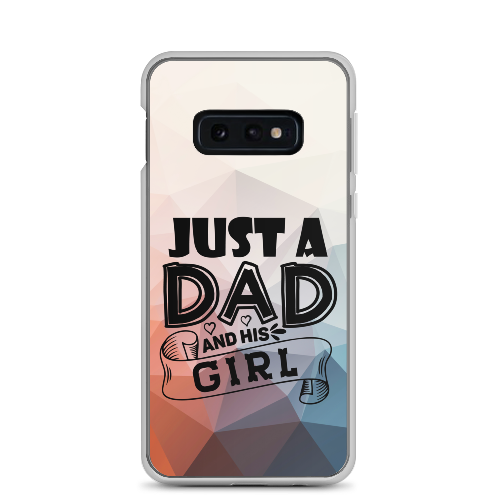 Just A Dad And His Girl Clear Case for Samsung®