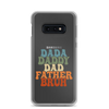 Dada Daddy Dad Father Bruh Clear Case for Samsung®