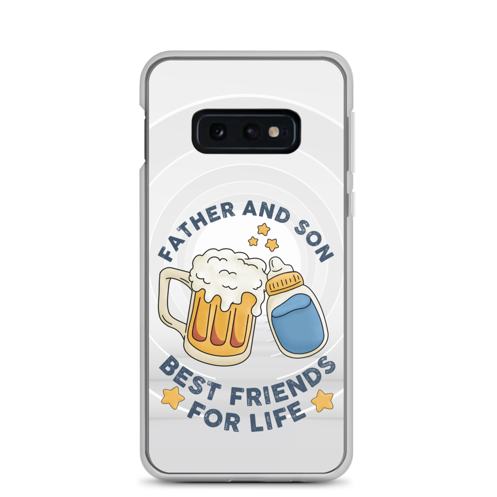 Father And Son Best Friends For Life Clear Case for Samsung®