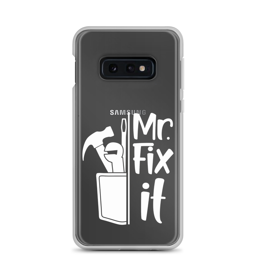 Mr fix It Clear Case for Samsung®