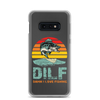 Dilf Damn I Love Fishing Clear Case for Samsung®