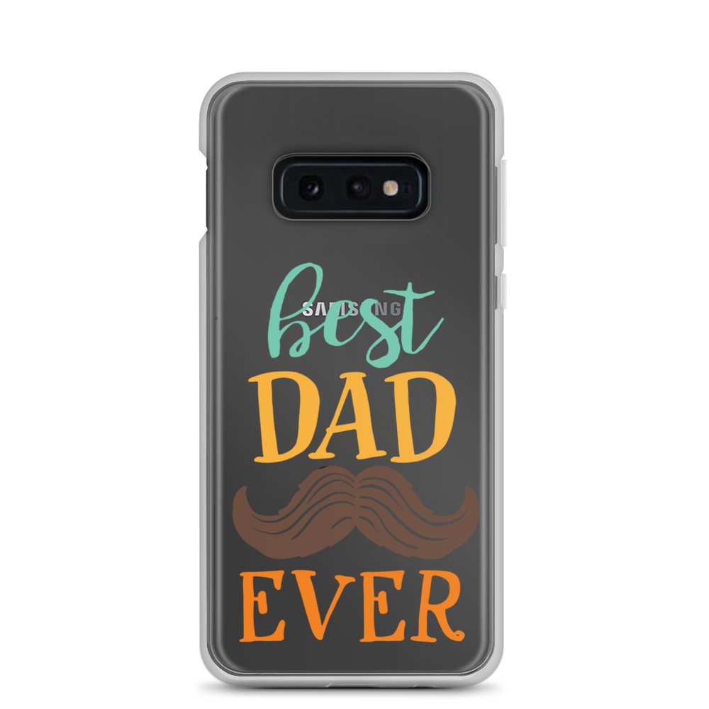 Best Dad Ever Clear Case for Samsung®