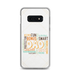 Kind Fun Brave Loving Bonus Smart Inspiring Understanding Best Friend Hero Patient Leader Hardworking Supportive Protector Dad Clear Case for Samsung®