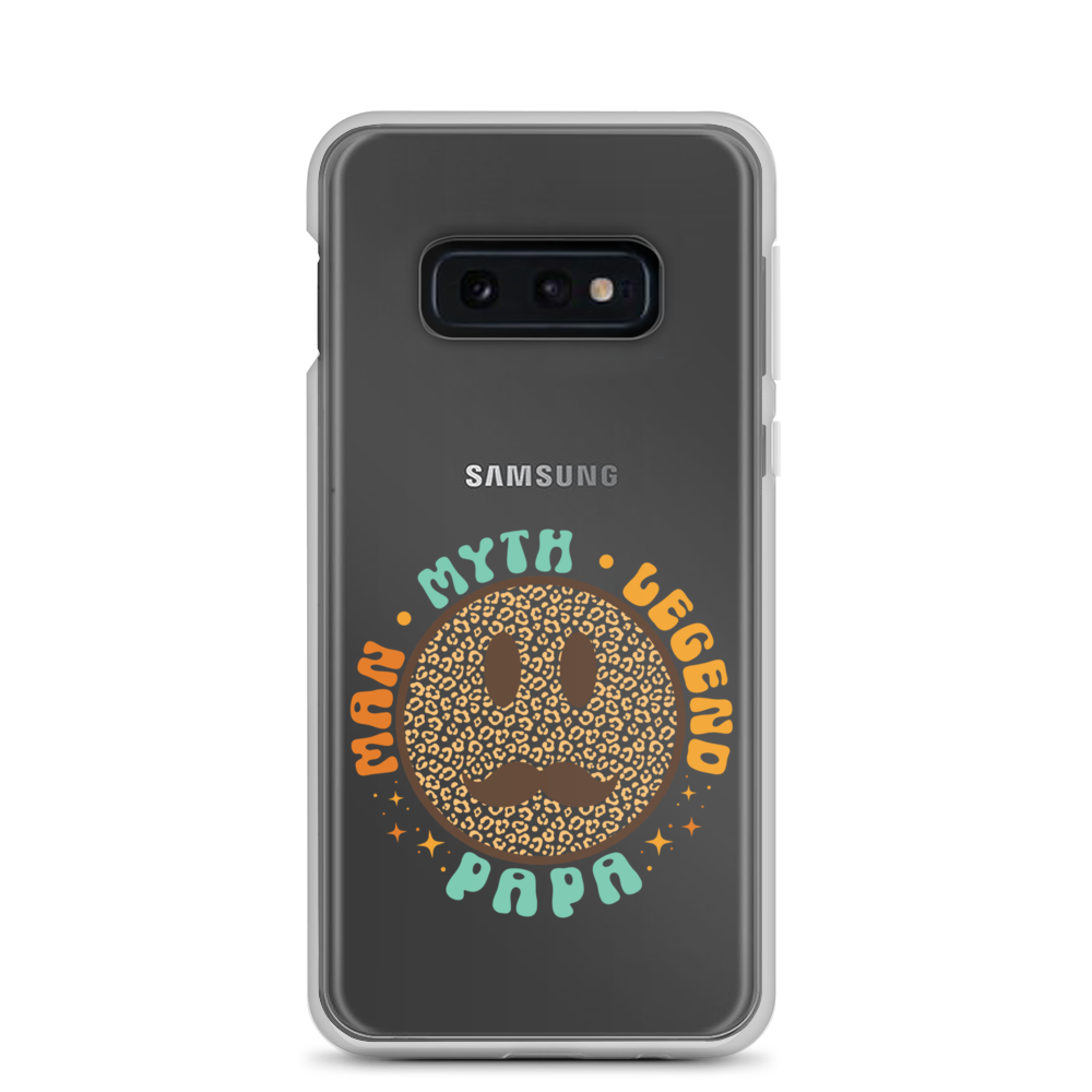 Man Myth Legend Papa Clear Case for Samsung®