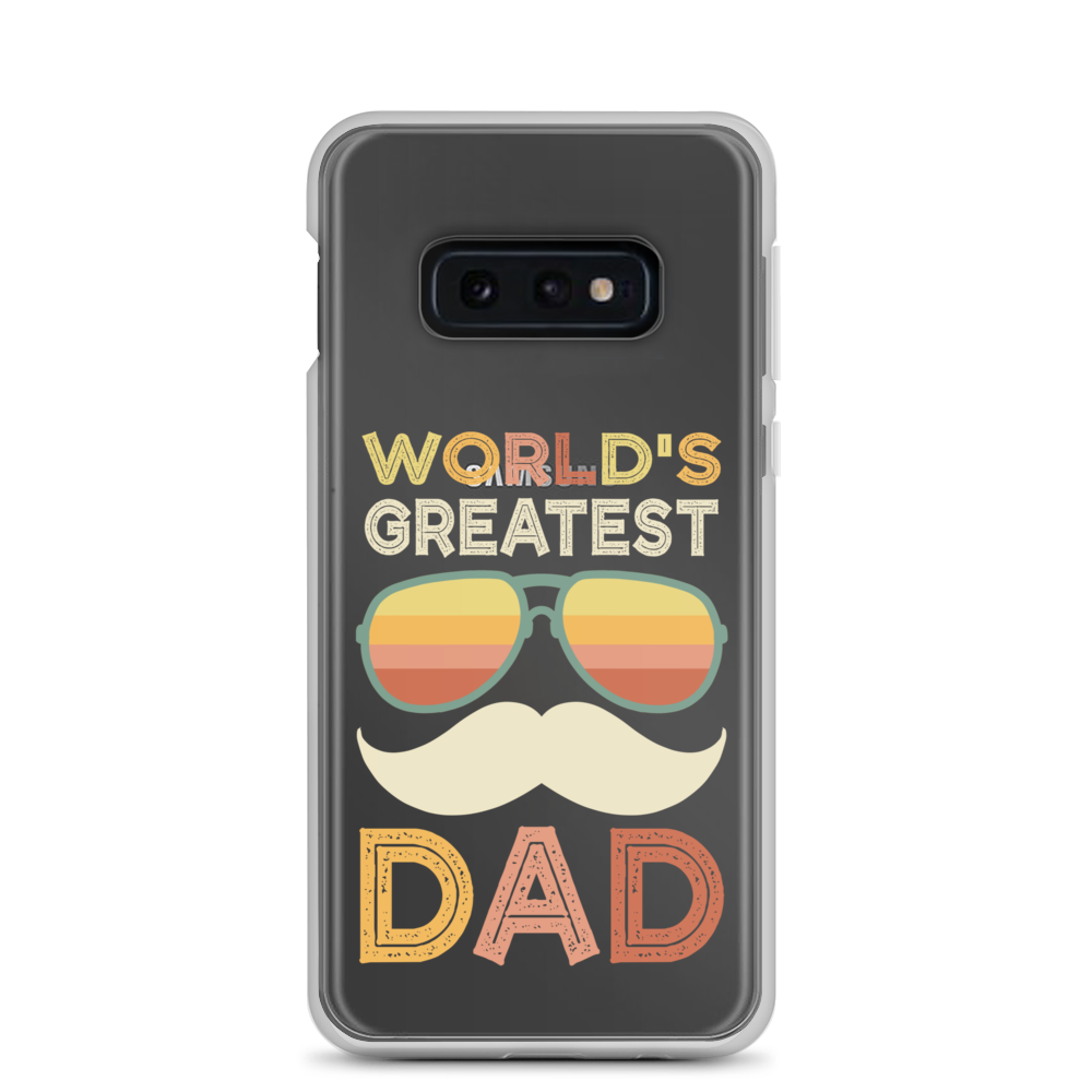 World's Greatest Dad Clear Case for Samsung®