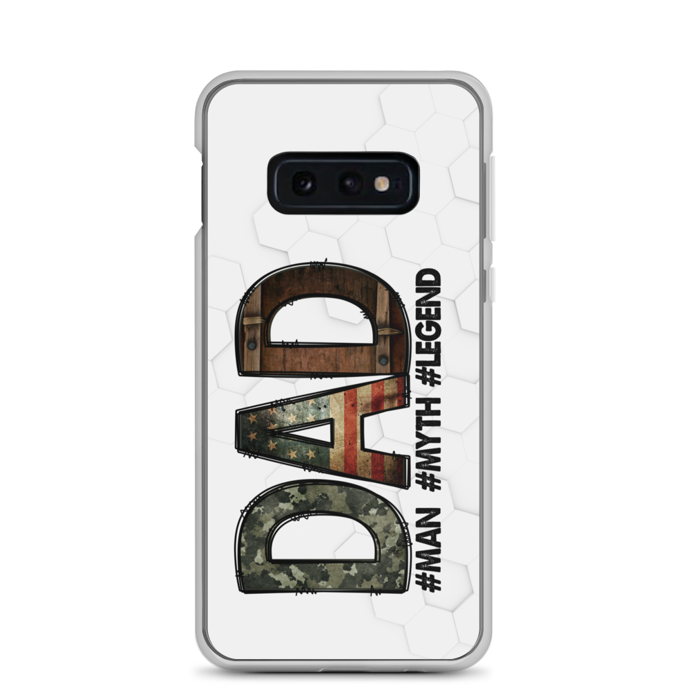 Dad #Man #Myth #Legend Clear Case for Samsung®