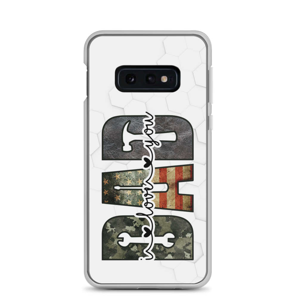 I Love You Dad Clear Case for Samsung®