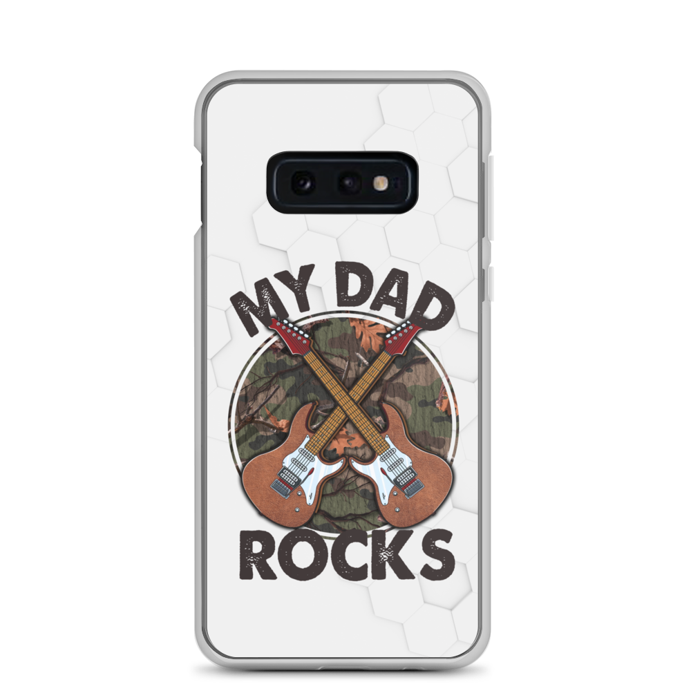 My Dad Rocks Clear Case for Samsung®